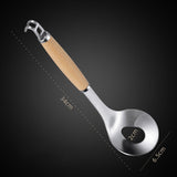 Wooden hook spoon