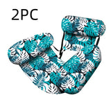 Green Leaves 2PC / 76X35X60 cm