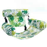 Light Green Leaves / 76X35X60 cm