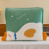 Green Lying Style / 40x 40cm