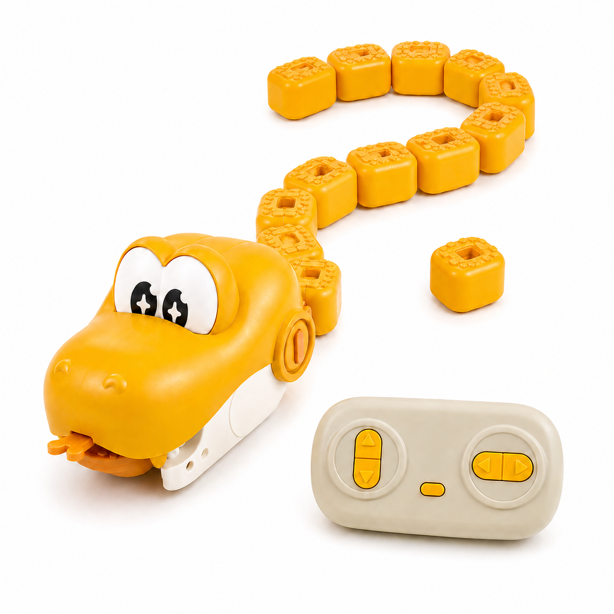 Electric Magnetic Greedy Snake RC Car Set Two Player Battle Interactive Game Toy Remote Control Vehicle Play Gift