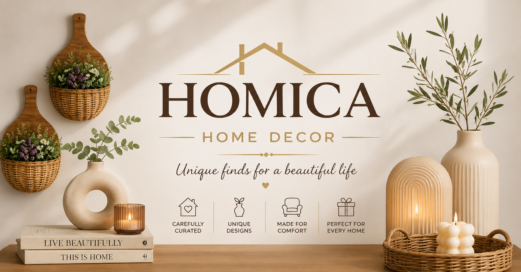 Homica | Cozy Home Decor | Unique Finds for Every Home