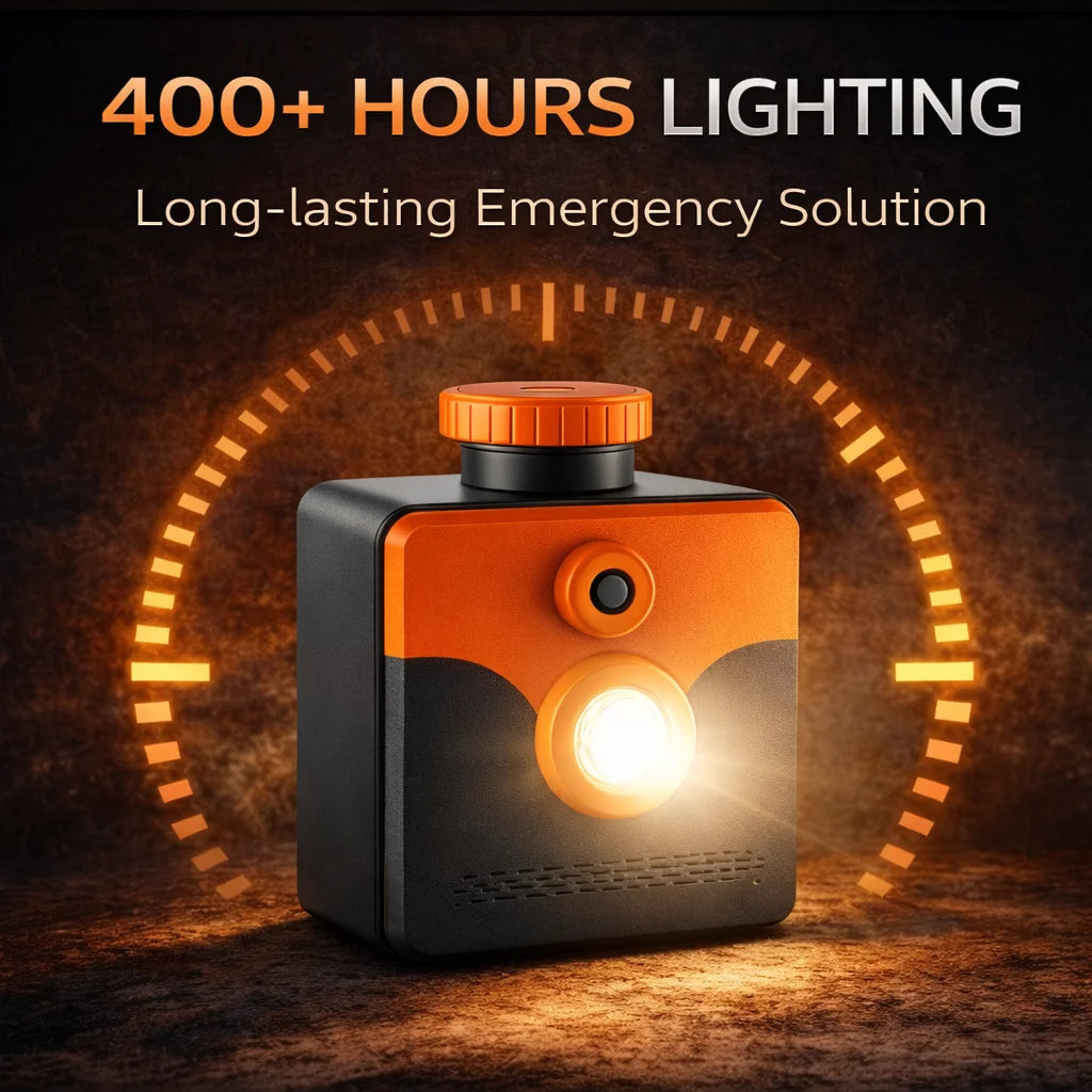 Disposable Salt Water Lamp Outdoor Portable Lantern Garden Tent Camp Backyard Fishing Camping Light Used for 300-400 Hours