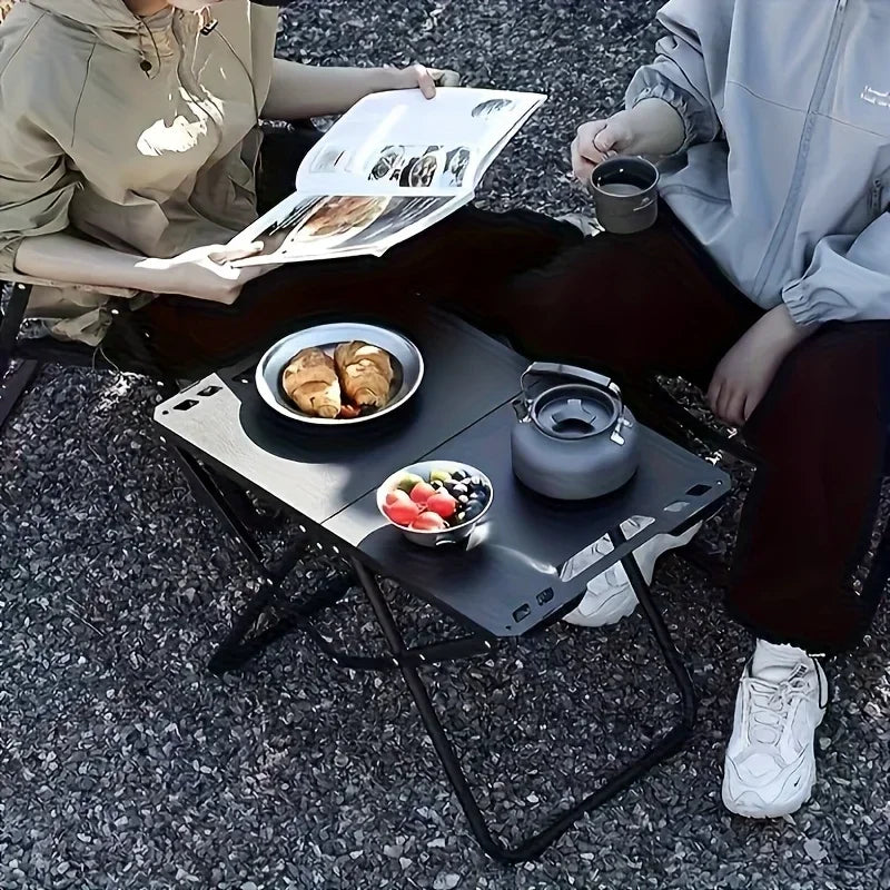 Outdoor tactical table multifunctional folding table camping lightweight small tea table picnic table camping equipment