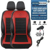 2PCS Red