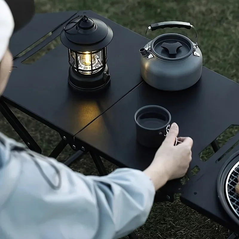 Outdoor tactical table multifunctional folding table camping lightweight small tea table picnic table camping equipment