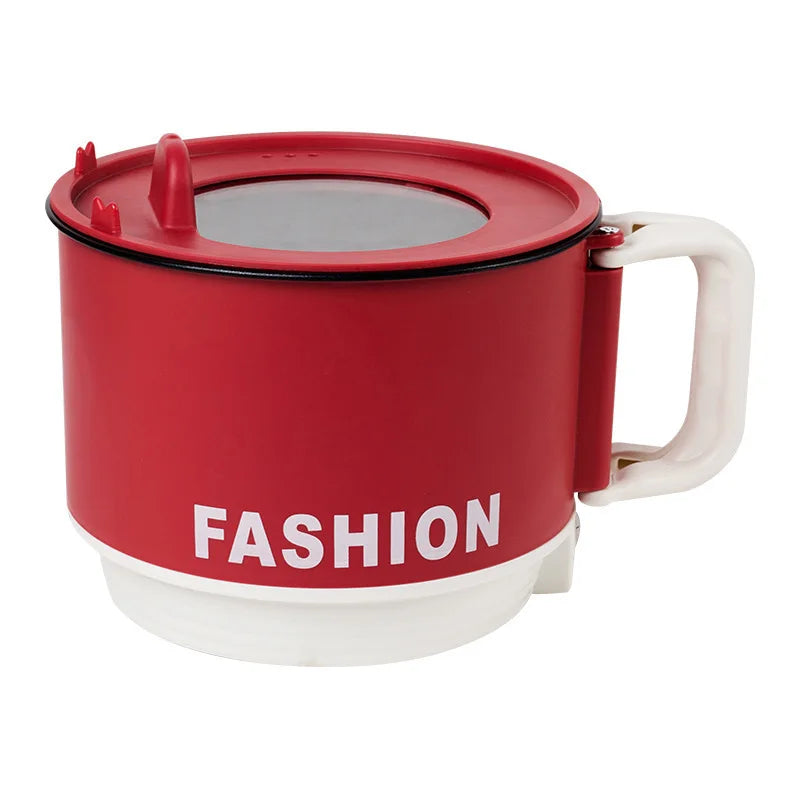 【 Multi Specification Plug 】 Household Portable Electric Boiling Pot Multi Functional Foldable Steaming Pot