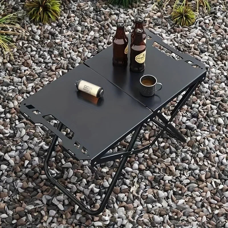 Outdoor tactical table multifunctional folding table camping lightweight small tea table picnic table camping equipment