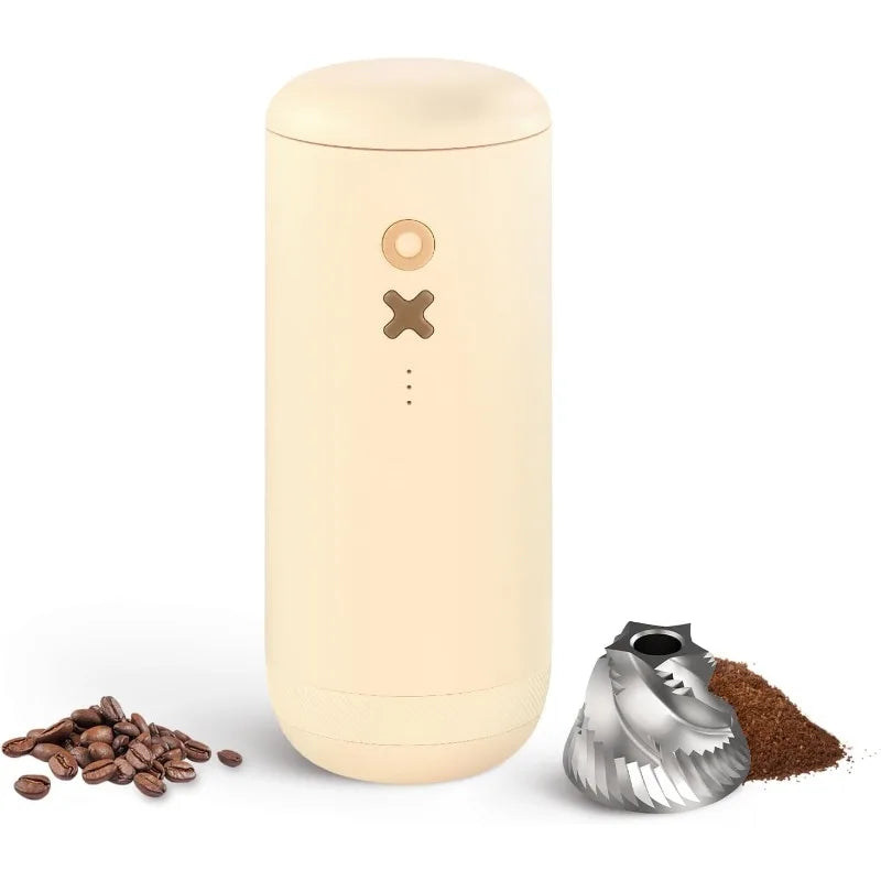 TIMEMORE Nuttii OX Electric Burr Coffee Grinder Adjustable Grind Coffee Bean Mill Portable Espresso Grinders Home Office Gifts