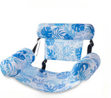 Sky Blue Leaves / 76X35X60 cm