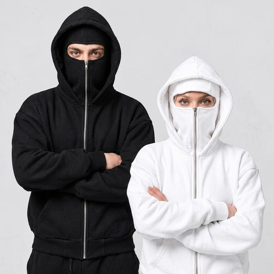 Trendy Fashion Solid Color Hoodie, With Fur Long-sleeve Zipper
