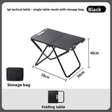 Tactical Folding Table [Black] With Storage Bag